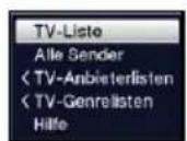 TECHNISAT Digicorder ISIO C - Optionsauswahl - 1