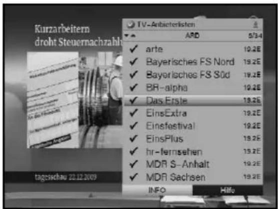 Kurzarbeitern droht Steuernachzahl tageschau 22.12.2009 TV-Anbieterlisten APD 5/34 arte 10.2E Bayerisches FS Nord 19.2E Bayerisches FS Süd 19.2E BR-alpha 19.2E Das Erste 19.2E EinsExtra 19.2E Einstestival 19.2E EinsPlus 19.2E hr-fernsehen 19.2E MDR S-Anhalt 19.2E MDR Sachsen 19.2E INFO HIfo