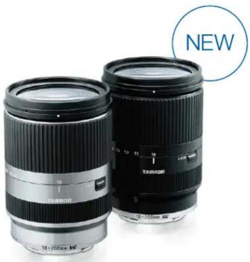 Two TAMBOR brand cameras with black lenses and metallic frame, displayed against a plain background (no text or symbols visible on the products themselves)