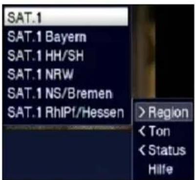 SAT.1 SAT.1 Bayern SAT.1 HH/SH SAT.1 NRW SAT.1 NS/Bremen SAT.1 RhIPf/Hessen > Region