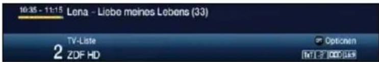 10:35 - 11:15 Lena - Liebe meines Lebens (33) TV-Liste 2 ZDF HD Optionwn Tet 3 000 Hz