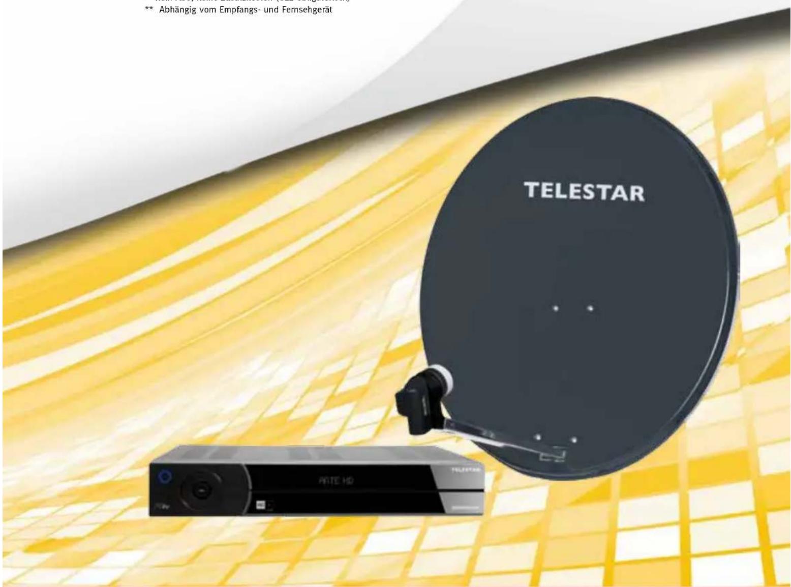 Telestar TD 2210 HD-L - Vorteile des digitalen TV-Empfangs via Sat! - 1