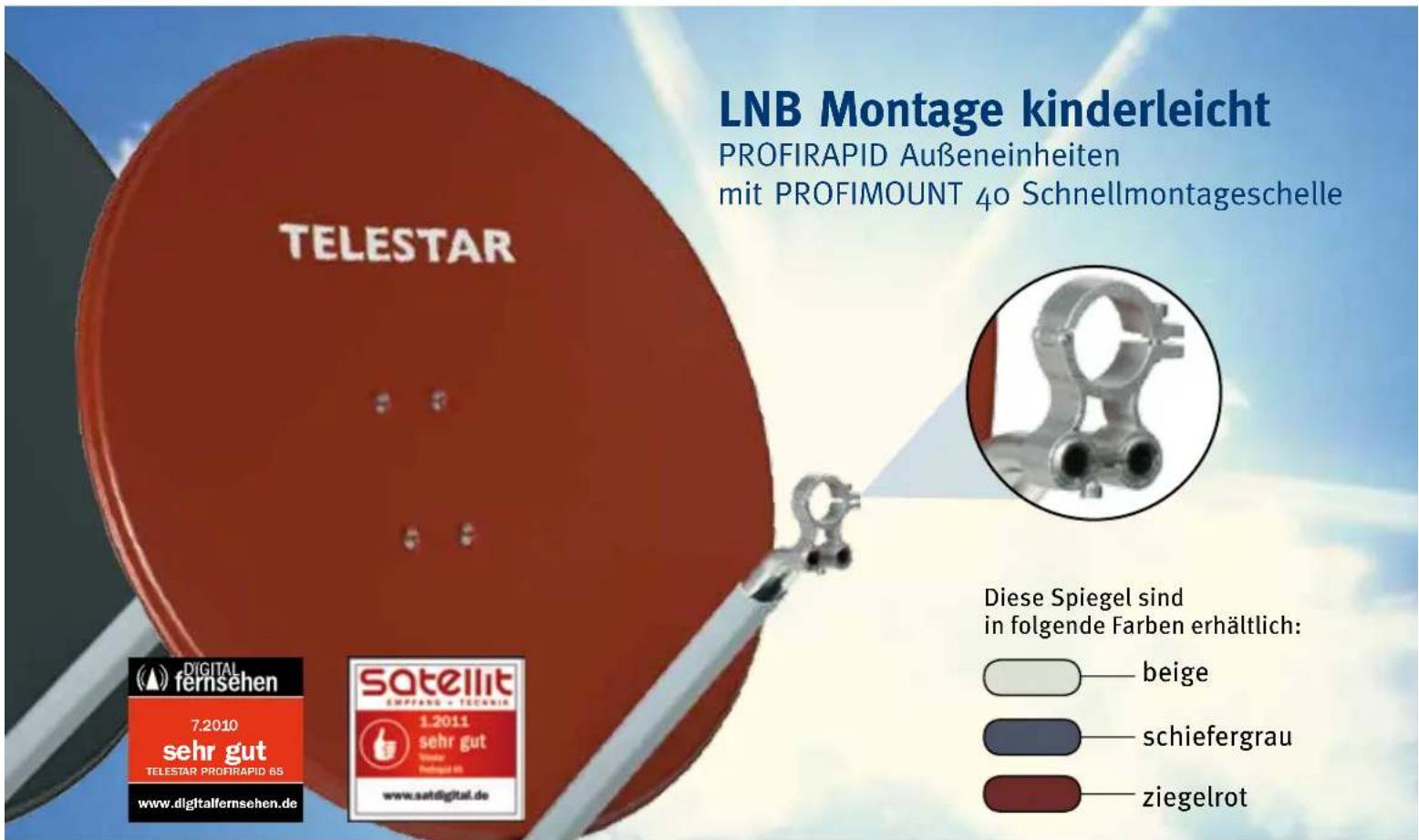 Telestar TD 2210 HD-L - TELESTAR PROFIRAPID 85 - 1