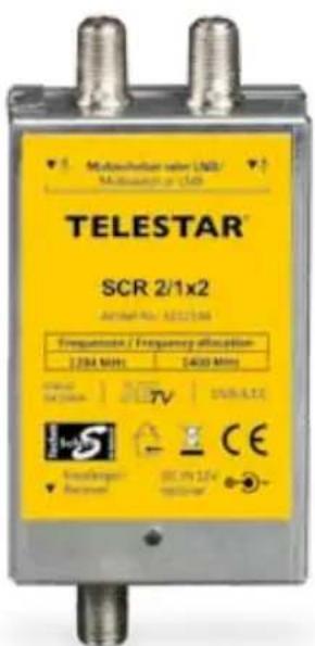 Telestar TD 2210 HD-L - TELESTAR SCR 2/1x2 - 2