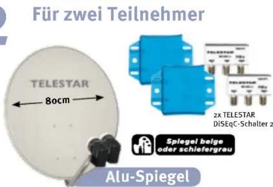 Telestar TD 2210 HD-L - 1-Teilnehmer-Außenanlage - 1