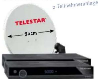Telestar TD 2210 HD-L - TELESTAR Set Angebote mit TELESTAR TD 1010 S - 6
