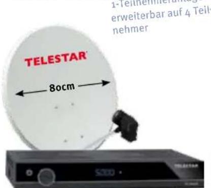 Telestar TD 2210 HD-L - TELESTAR Set Angebote mit TELESTAR TD 1010 S - 7