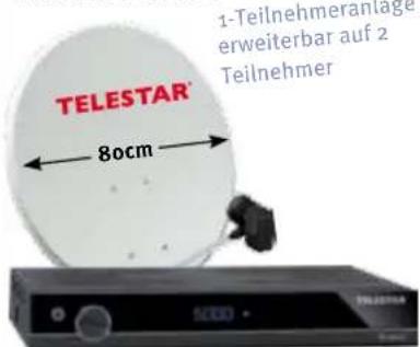 Telestar TD 2210 HD-L - TELESTAR Set Angebote mit TELESTAR TD 1010 S - 5
