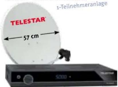 Telestar TD 2210 HD-L - TELESTAR Set Angebote mit TELESTAR TD 1010 S - 1