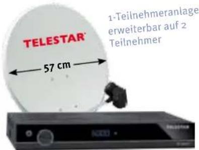 Telestar TD 2210 HD-L - TELESTAR Set Angebote mit TELESTAR TD 1010 S - 2