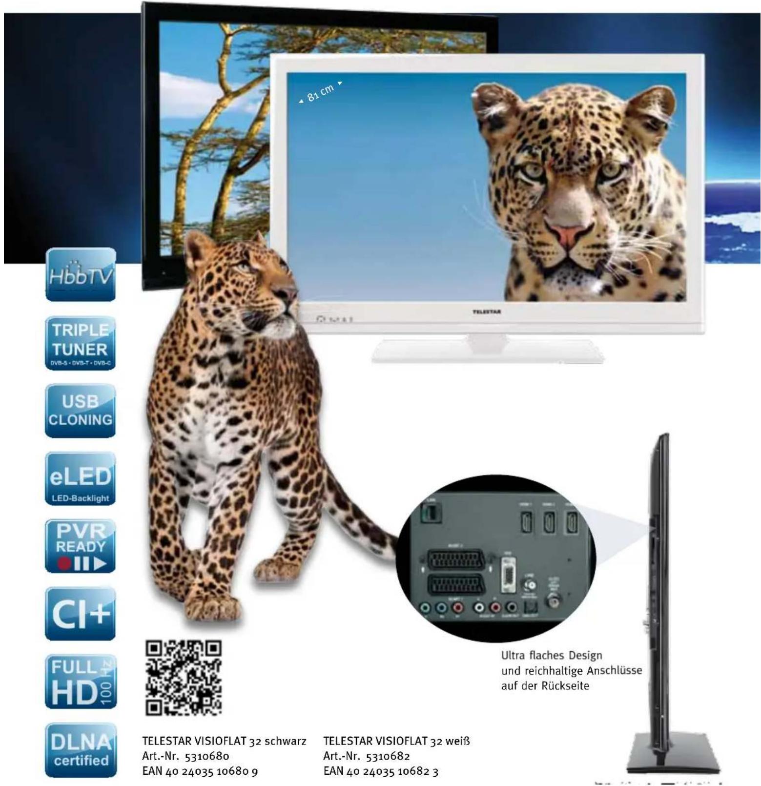 Telestar TD 2210 HD-L - TELESTAR VISIOFLAT 32 - 1