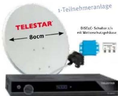 Telestar TD 2210 HD-L - TELESTAR Set Angebote mit TELESTAR TD 1010 S - 9