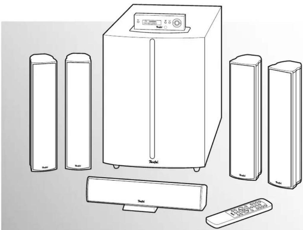 Teufel Columa 300 R Set L - Technische Beschreibung und Bedienungsanleitung - 1
