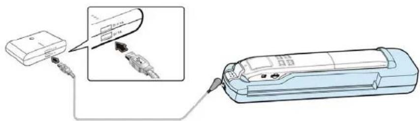 AVISION MiWand 2L Pro - Per USB-Energiespeicher(separat erhältlich): - 1