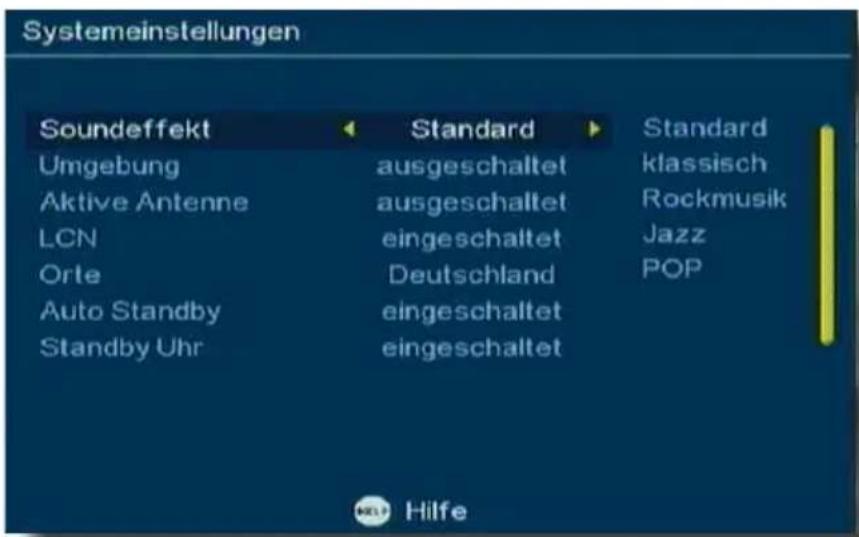Telestar T 180 - Systemeinstellungen - 1