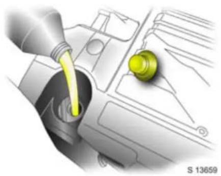 Vauxhall Antara (2007) - Motorölstand überprüfen und Öl nachfüllen - 3