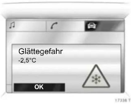 Vauxhall Antara (2007) - Außentemperatur - 1