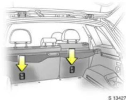 Vauxhall Antara (2007) - Befestigungsbügel für ISOFIX Kindersicherheitssysteme - 1