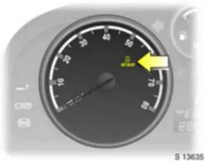 Vauxhall Antara (2007) - Aufleuchten während der Fahrt; - 1