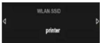WLAN-SSID printer