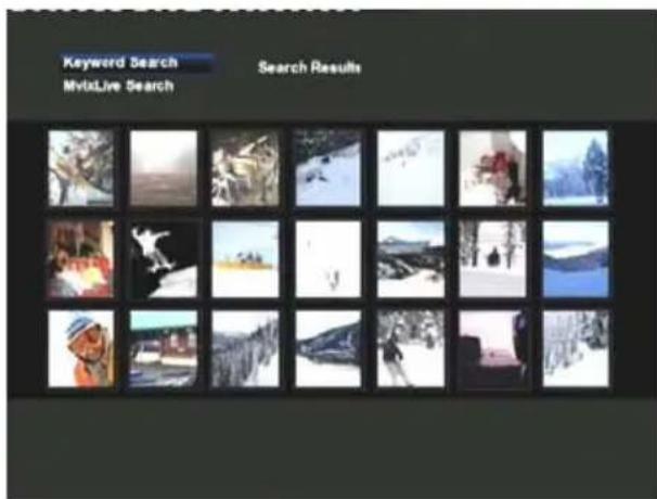 Keyword Search MyixLive Search Search Results