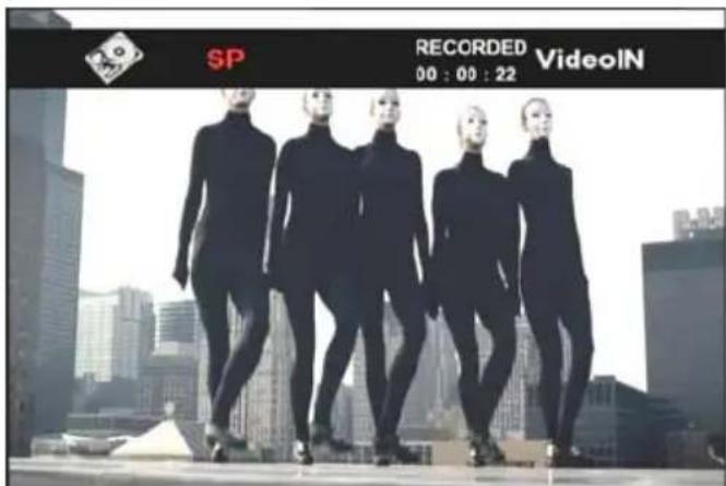 SP RECORDED 00 : 00 : 22 VideolN