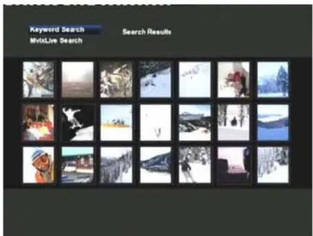 Keyword Search MyixLive Search Search Results