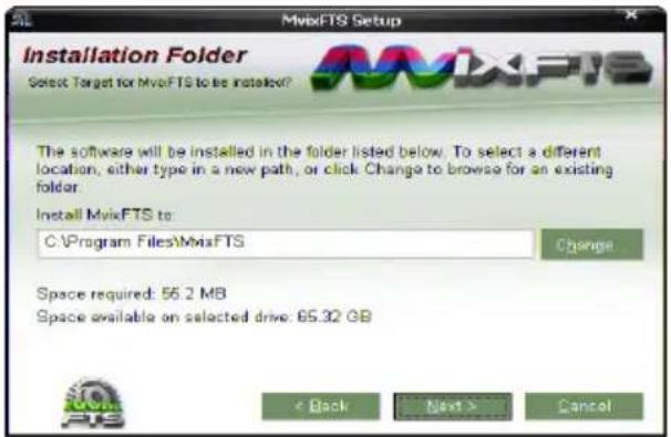 Mvix MXPVR-1000 - 1) Mvix FTS Installation - 3