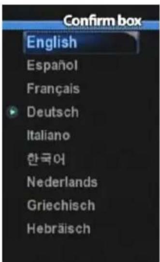 Confirm box English Español Français Deutsch Italiano 한국어 Nederlands Griechisch Hebräisch