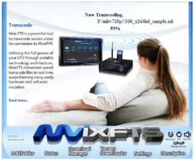 Mvix MXPVR-500 - Kapitel 2. Die wichtigsten Funktionen MvixPVR - 2