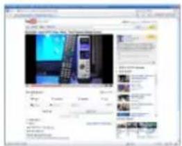 Scanned screenshot of a mobile phone interface with Chinese text, showing app menu and news article content.