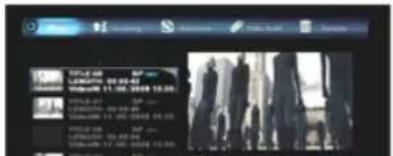 Screenshot of a video editing interface with timeline, player info, and a preview window showing a black-and-white photo of a person.