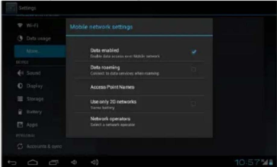 NEVIR NVR-TAB9 S2 - DONGLE 3G (No incluido) - 1