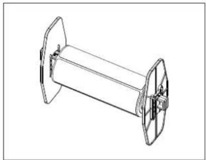 Godex G330 - Etikettenrolle einsetzen - 5