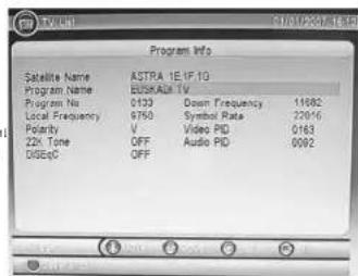 Program Info Satellite Name ASTRA 1E1F.1G Program Name BUSKALI TV Program No 0133 Down Frequency 11682 Local Frequency 9750 Symbol Rate 22016 Polarity V Video PID 0163 22k Tone OFF Audio PID 0092 DISEC OFF