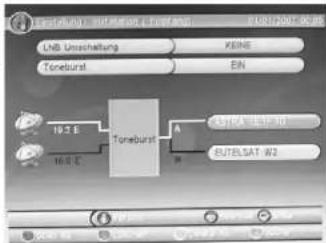 MEGASAT 3410se - Single connection between Satellite / LNB and Receiver with Toneburst - 1