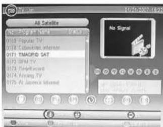 All Satellite No - Program Na-4 20 MHz 0101 Popular TV 0102 Substation Information 0171 TMAGPID SAT 0172 IBM TV 0173 Andellinard 0174 Airing TV 0175 N. Abonics Information No Signal