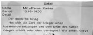 Detail Name: Mit offenen Karten Period: 13.45-14.00 Detail Der moderne Krieg Hat sich die Zahl der kriegerischen Ausenandersetzungen seit dem Ende des Karten Krieges erhöht oder eher verringert? Wie sehen Kriege 1 / 2 ▶