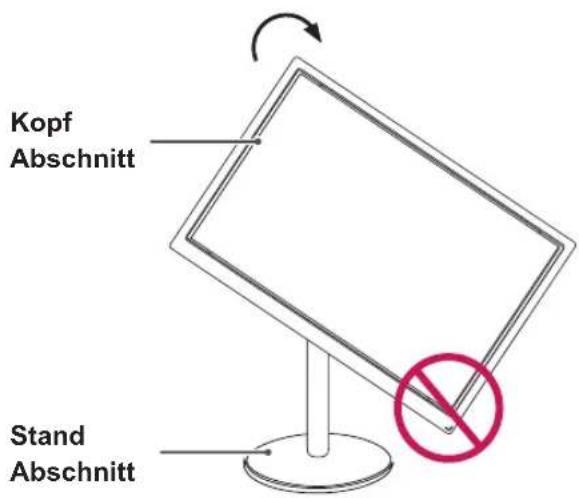 Kopf Abschnitt Stand Abschnitt