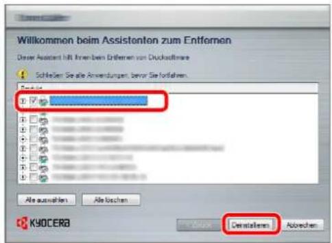Willkommen beim Assistenten zum Entfernen Deiner Assistant hilt, krimbeim Erthemen von Duckadillmere Schleßen Sie als Anwendungen, bevor Sie fortstehen. Kurz 12 Ate ausfallen Alle loschen KYOCERA Get Stellen Abzehen