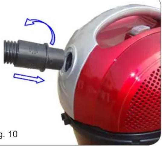 Melchioni MR BIN PLUS - Uso della funzione soffiante - 1