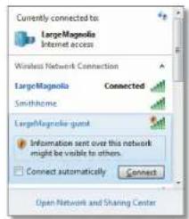 LINKSYS AE2500-RM - To connect to a different wireless network: - 2