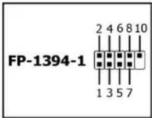 ABIT AN-M2HD-LE - Additional IEEE1394 Port Header - 2