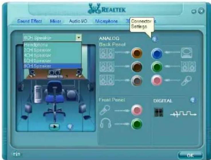 ABIT AN-M2HD-LE - Driver Configuration for AC'97 audio connection: - 2