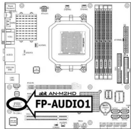 ABIT AN-M2HD-LE - Front Panel Audio Connection Header - 2