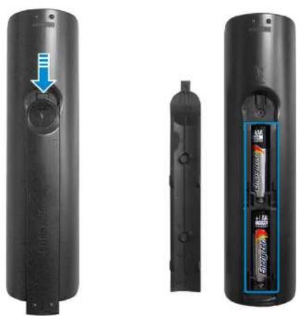 SAMSUNG ATIV One 5 - Installing the batteries - 1