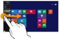 SAMSUNG ATIV One 5 - Using a Touch Screen (Touch screen models only) - 1