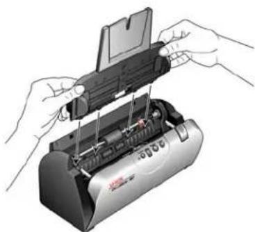 XEROX Documate 162 - Schritt 1: Aufbauen des Scanners - 2