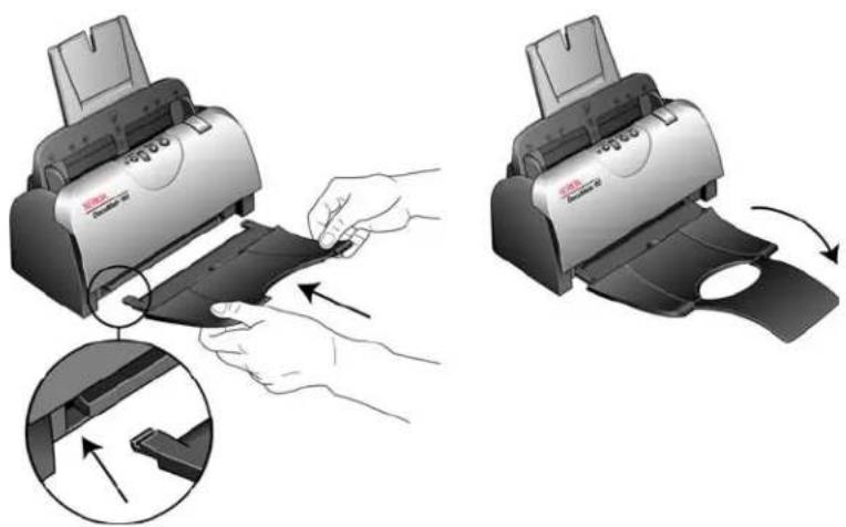 XEROX Documate 162 - Schritt 1: Aufbauen des Scanners - 4