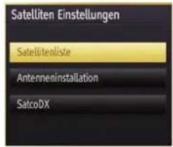 TELEFUNKEN D32H125N3C - Satelliteneinstellungen konfigurieren - 1